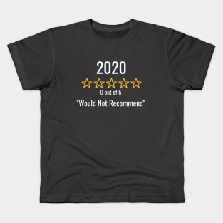2020 would not recommend Kids T-Shirt